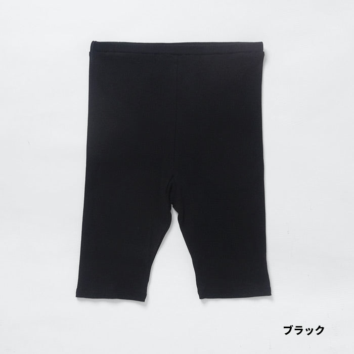 [ペチパンツ汗取り夏綿100汗取りインナー]コットン100％汗取り薄手強撚ガーゼペチパンツ/日本製40代50代綿100%5分丈タップパンツインナーボトムレディースコットン汗ジミコットン透け防止夏用大きいサイズ