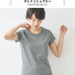 [tシャツレディース半袖綿100％無地]コットン100％Kandou天竺ドレスTシャツ/日本製40代50代60代女性ファッションきれいめカジュアルシンプルおしゃれ大人白白t綿100%綿100ベーシックインナーカットソートップス