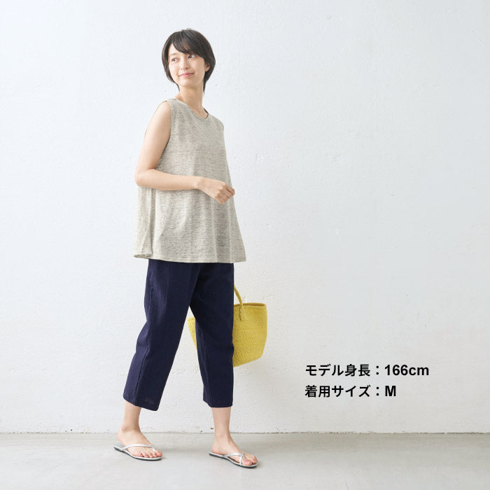 [パンツステテコイージーパンツ薄手]高島ちぢみ大人のステテコパンツ/日本製40代50代60代30代女性ファッションルームウェアレディース夏綿100％コットン100％ゆったりパジャマパンツのみ下だけズボンおしゃれ