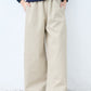 コットン100％ フレンチカルゼ ワイドパンツ