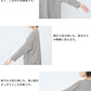 [リネン長袖tシャツレディース]プレミアムリネン100％ドロップショルダー八分袖Ｔシャツ/日本製40代50代60代女性麻100ロンT春夏秋無地速乾抗菌大きいサイズゆったり薄手おしゃれ