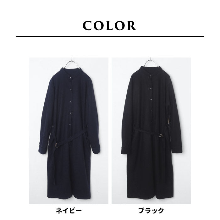 専用　週末お値下げ　1er Arrondissement 圧縮ウールニットシャツ 限定展開 リラックスフィット リネンタッチ セットアップ/オープン