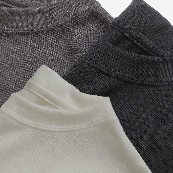 メリノウール マウントブレス メンズ長袖Tシャツ カラー展開