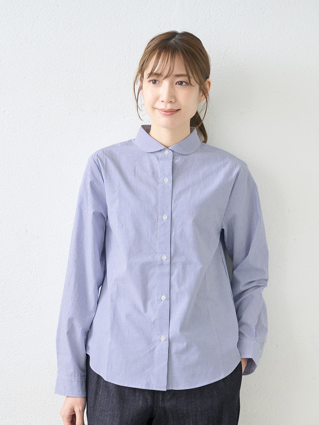 オーガニックコットン100％ マルエリベーシックシャツ