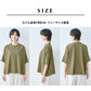 [レディースTシャツ半袖五分袖夏]メンフィスコットン100%ドロップショルダーTシャツ/日本製40代50代60代コットン100％綿1005分袖ゆったりドライタッチ涼やかオーバーサイズ無地シンプル春夏秋トップス