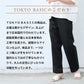 [撥水パンツレディース綿100撥水パンツ]コットン100％撥水セミワイドパンツ/日本製40代50代ワイドパンツ女性ストレートパンツきれいめ雨の日雨梅雨春夏ゆったりオフィス仕事カジュアル通勤白パンツ無地楽ちんウエストゴム