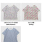 [リバティブラウス半袖レディース大人服薄手]コットン100%リバティプリントリブ使いブラウス/日本製40代50代60代ファッション花柄総柄Ｔシャツゆったりカジュアル夏トップス服綿100%綿100リバティーlibertyタナローン