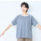[リバティブラウス半袖レディース大人服薄手]コットン100%リバティプリントリブ使いブラウス/日本製40代50代60代ファッション花柄総柄Ｔシャツゆったりカジュアル夏トップス服綿100%綿100リバティーlibertyタナローン