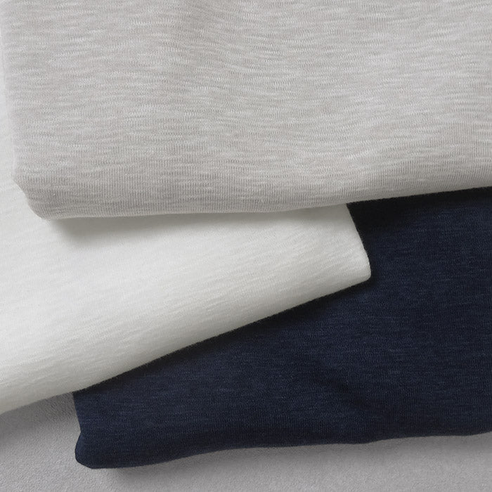 オーガニックコットン マーブルスライス 長袖Tシャツ カラー展開