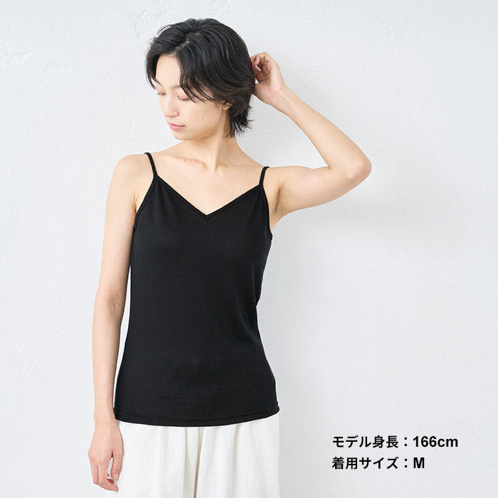 メリノウール マウントブレス100% キャミソール