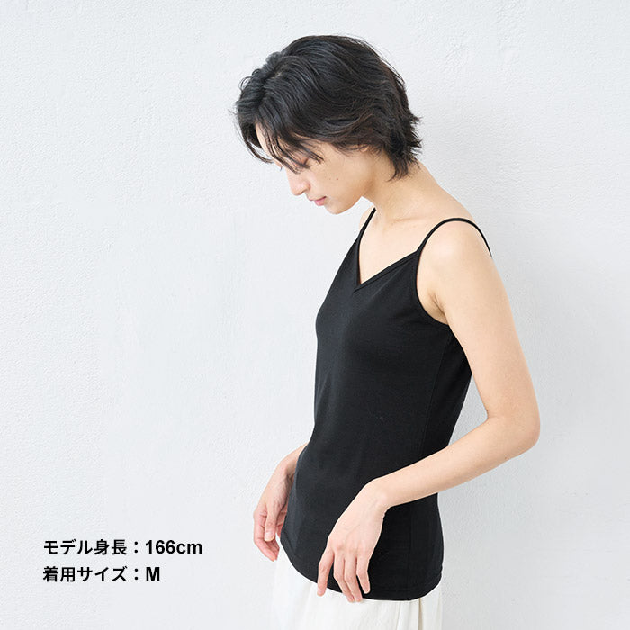 メリノウール マウントブレス100% キャミソール