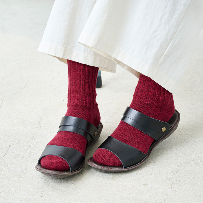 奈良の靴下屋さんのラムウールソックス