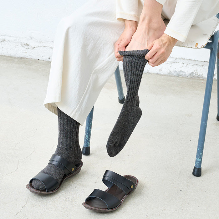 奈良の靴下屋さんのラムウールソックス