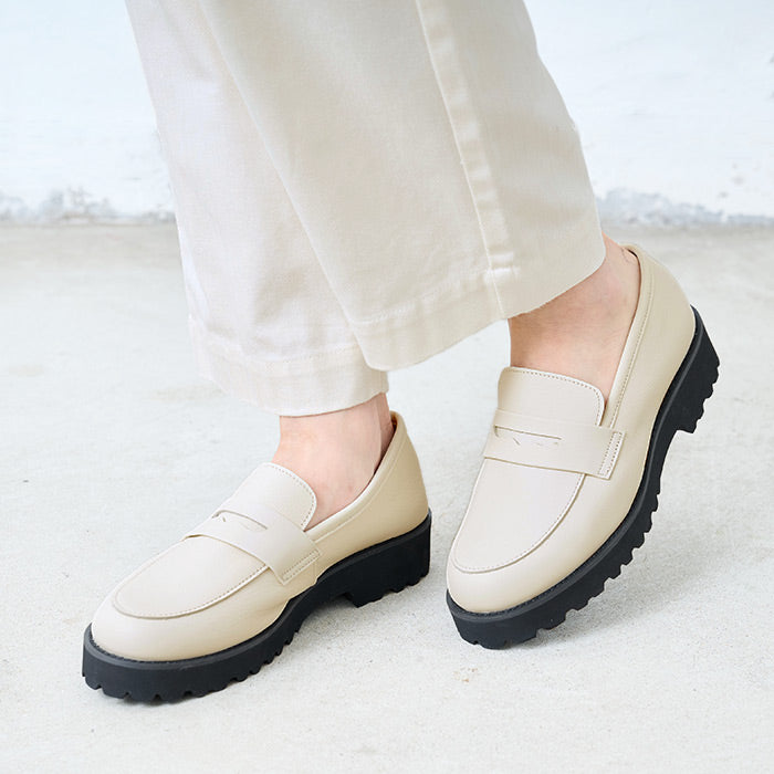 Recipe 本革 厚底コインローファー RP-568 – tokyo-basic online