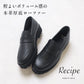 Recipe 厚底コインローファー RP-568　ブラック