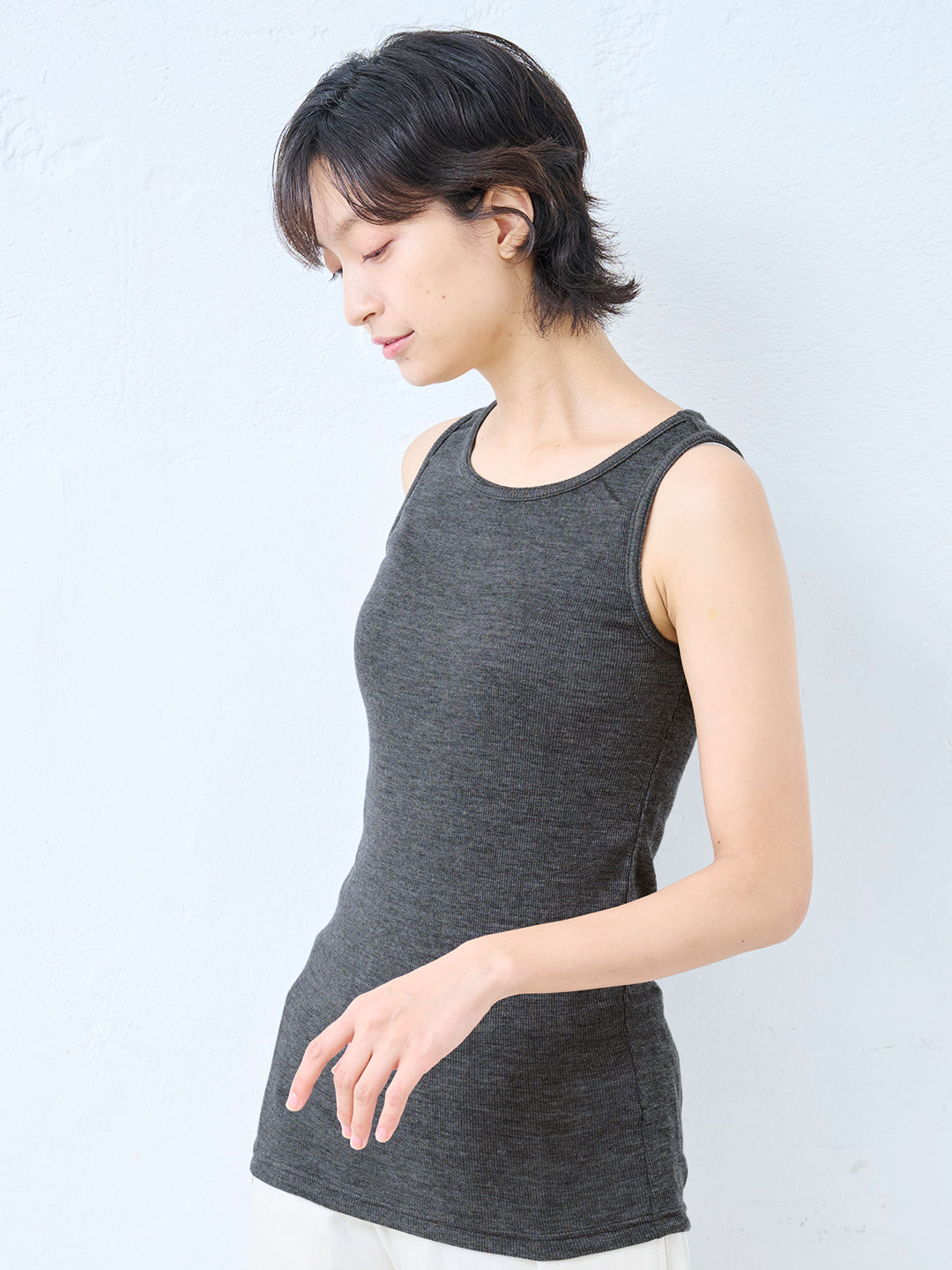 ミラクルウール100% タンクトップ