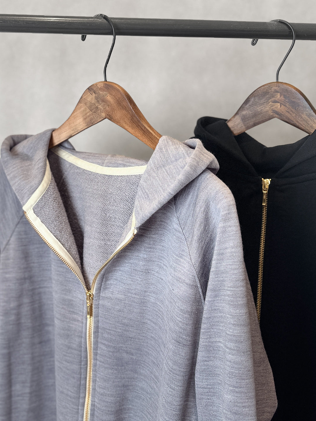 マウントブレスウール100% プレミアム裏毛 ジップアップパーカー