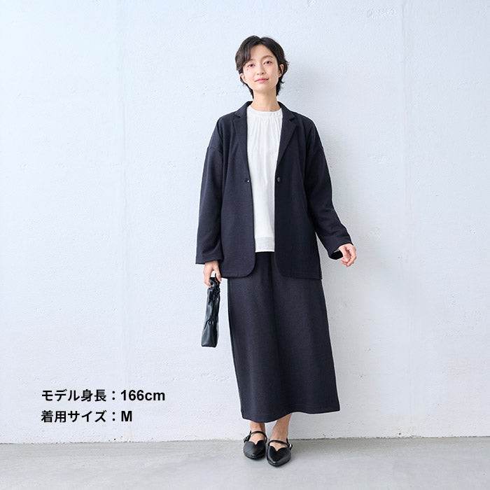 コットン100% 2枚仕立て シフォンブラウス ホワイト