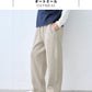 ニュージーランドウールコットン ワイドパンツ オートミール
