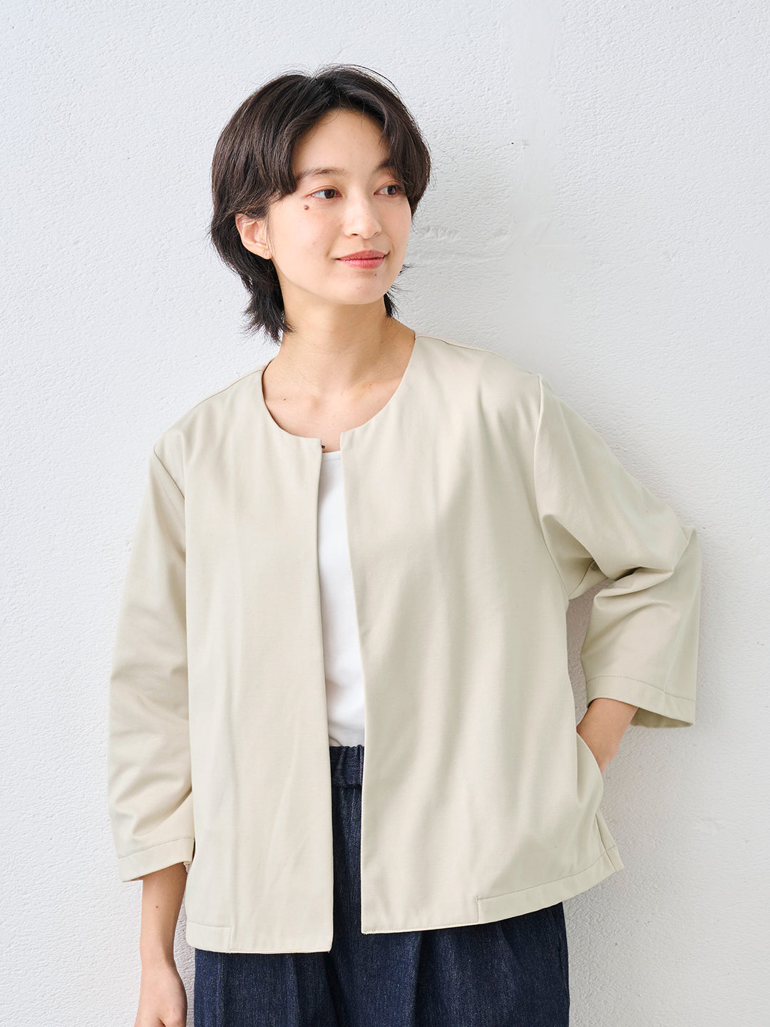 シルキーモックロディ― こなれジャケット