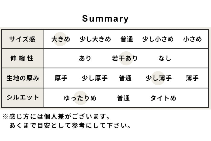 やわらかコットン100% ボーダーTシャツ　summary