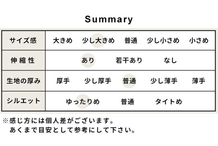 コットン100% しっかり裏毛のスリットスウェット summary