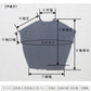 オーガニックコットン100%強撚 バルーンTシャツ 実測・計測位置