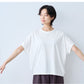 オーガニックコットン100%強撚 バルーンTシャツ ポイント