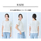コットン100%強撚 ぽこぽこジャガードTシャツ サイズ感