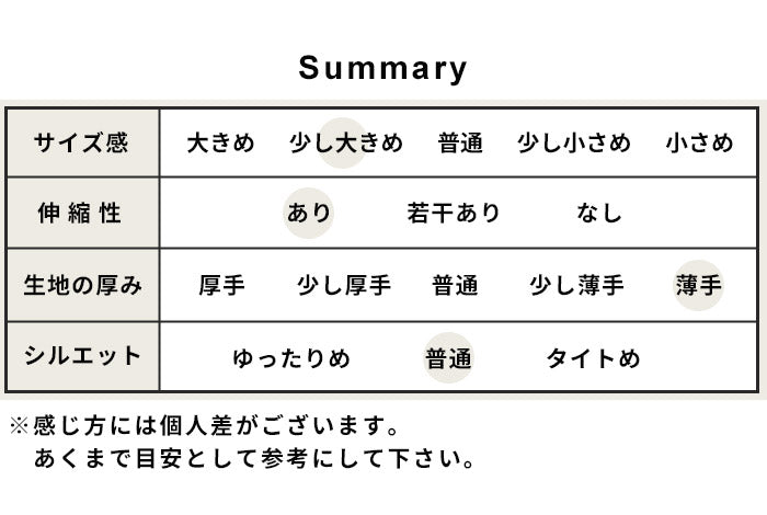 コットン100%強撚 ぽこぽこジャガードTシャツ summary