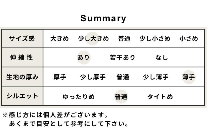 綿カシミヤ フライス 長袖プルオーバー　summary