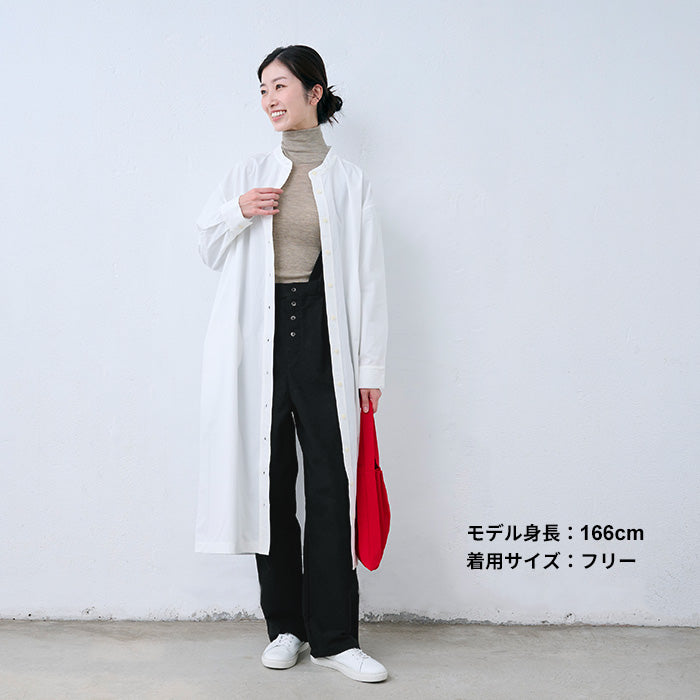 サスペンダー風コットンサロペットパンツ ブラック