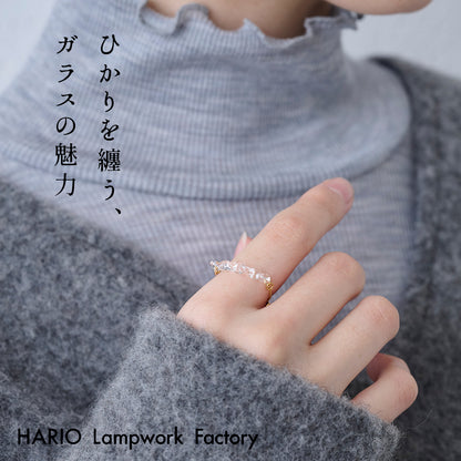 HARIO Lampwork Factry リング カラム HAA-KM-003R