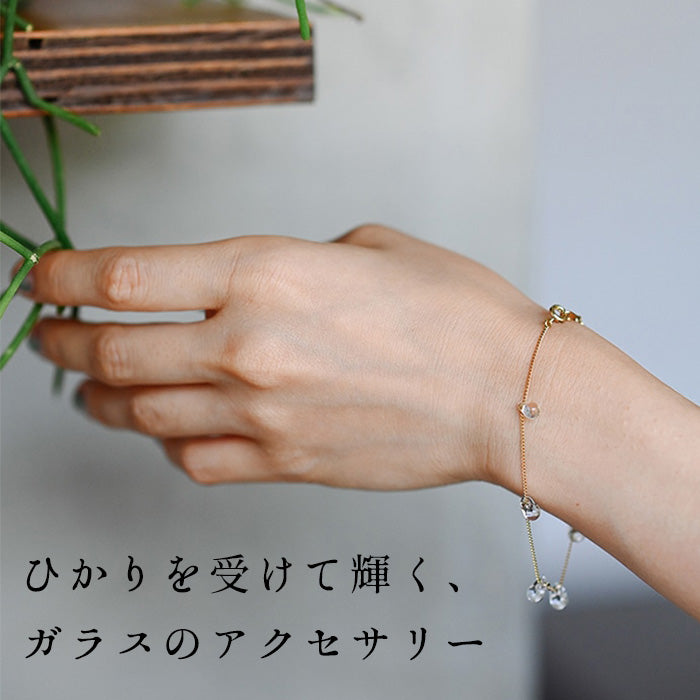 HARIO Lampwork Factry ブレスレット リトルティアーズ HAW-LT-B 商品説明