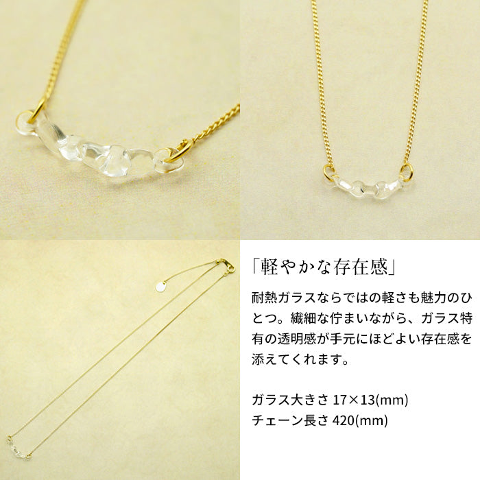 HARIO Lampwork Factry ネックレス カラム HAA-KM-004N ポイント